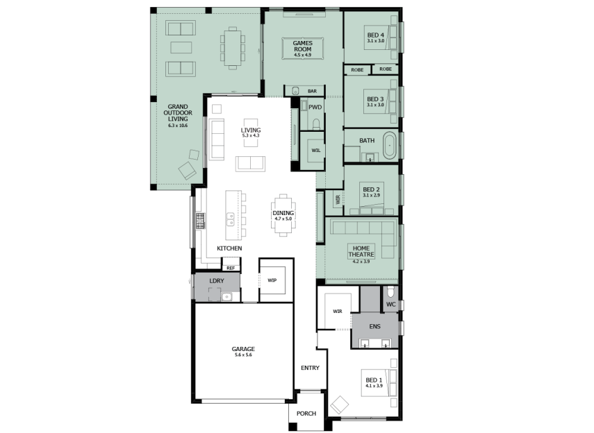 rhapsody-30-single-storey-house-design-option-2A-LHS
