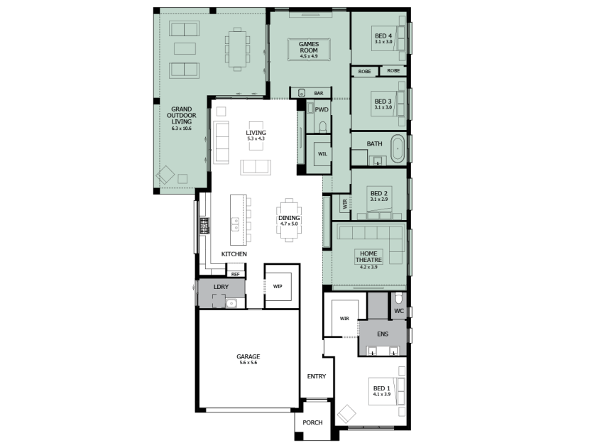 rhapsody-30-single-storey-house-design-option-2B-LHS