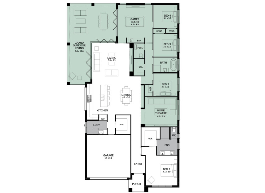 rhapsody-30-single-storey-house-design-option-2C-LHS