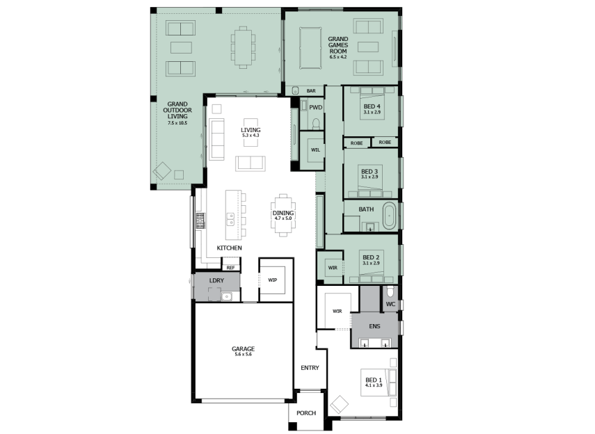 rhapsody-30-single-storey-house-design-option-3B-LHS
