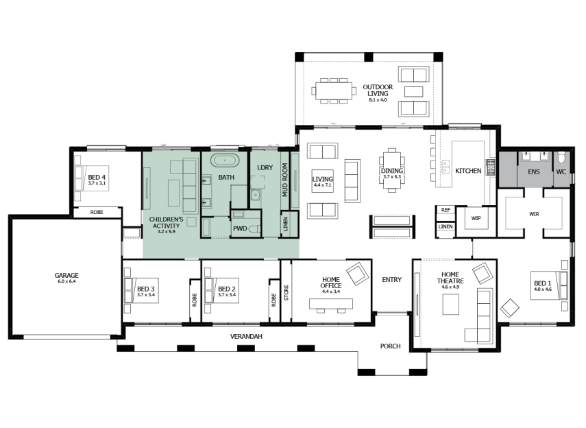 roxbury-41-acreage-house-design-option-4-lhs