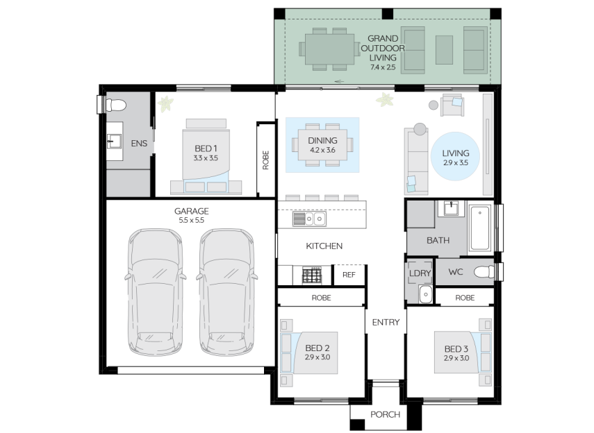 Vienna-single-storey-house-design-option-2-lhs