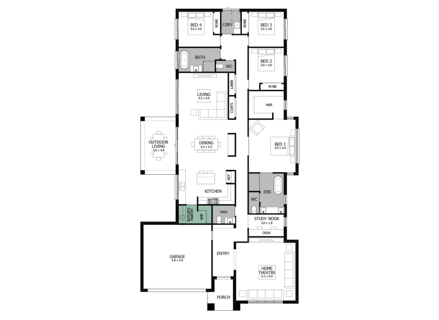 carrington-promenade-TWO-single-storey-house-design-option-2-LHS