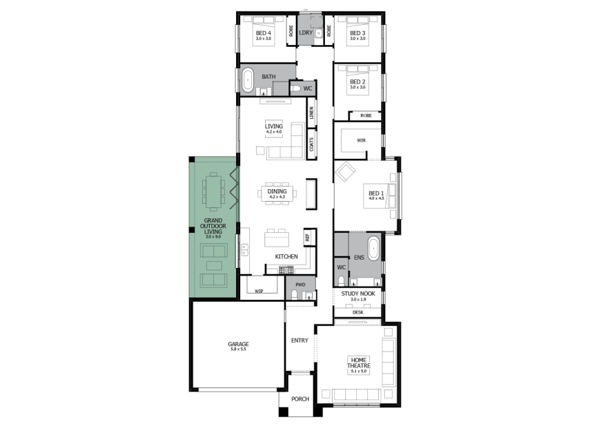 carrington-promenade-TWO-single-storey-house-design-option-3-LHS