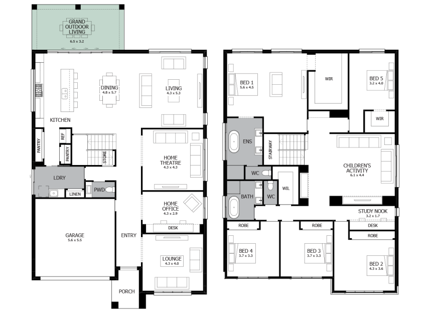 charisma-46-double-storey-house-plan-option-1-lhs