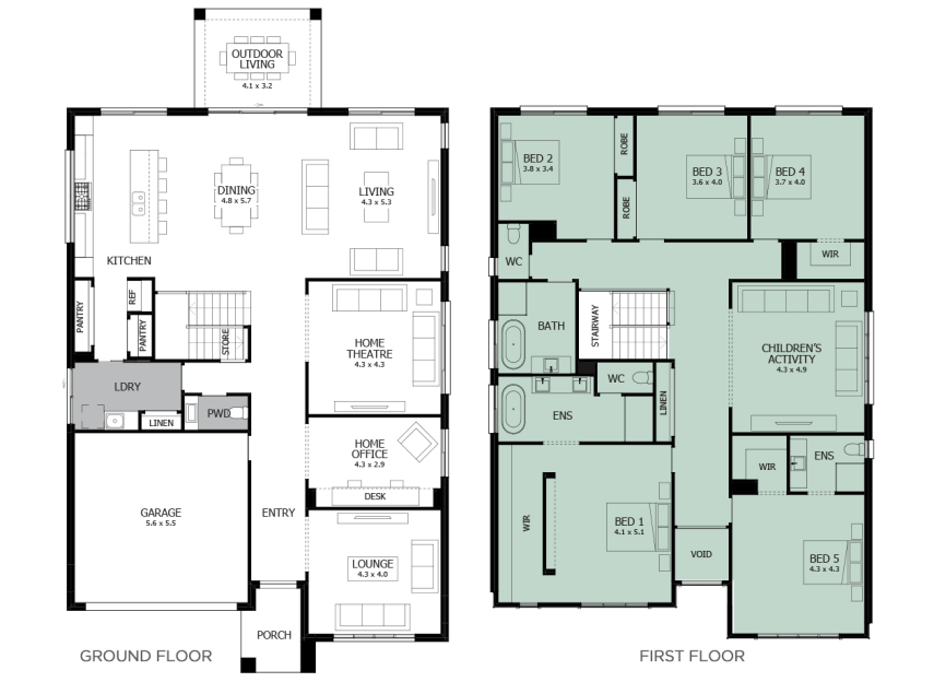 	charisma-46-double-storey-house-plan-option-5-lhs