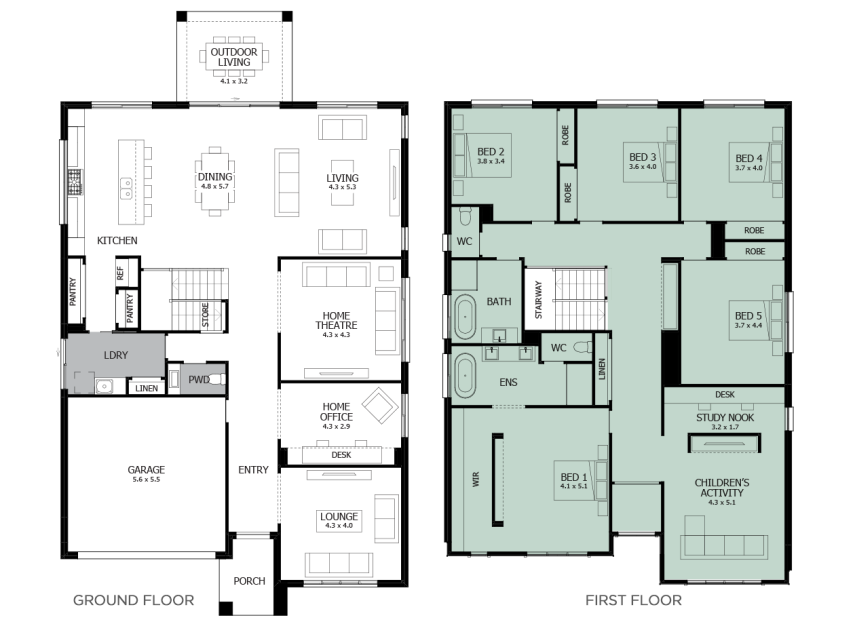 charisma-46-double-storey-house-plan-option-7-lhs