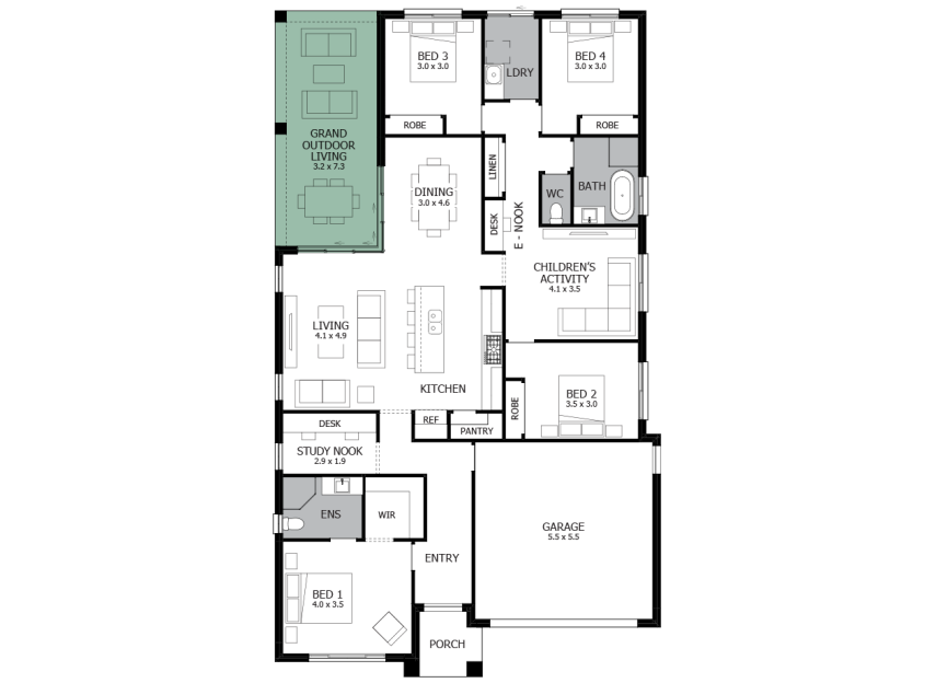 kiama-24-single-storey-house-design-option-1-RHS