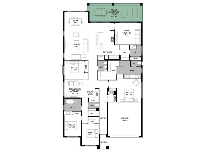 oasis-31-single-storey-house-design-option-1-RHS