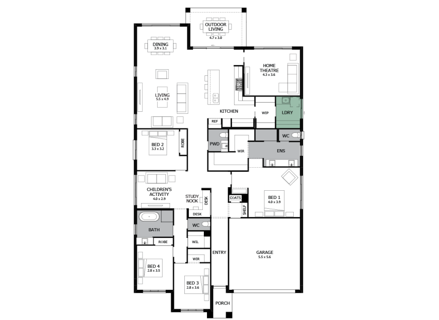 oasis-31-single-storey-house-design-option-3-RHS