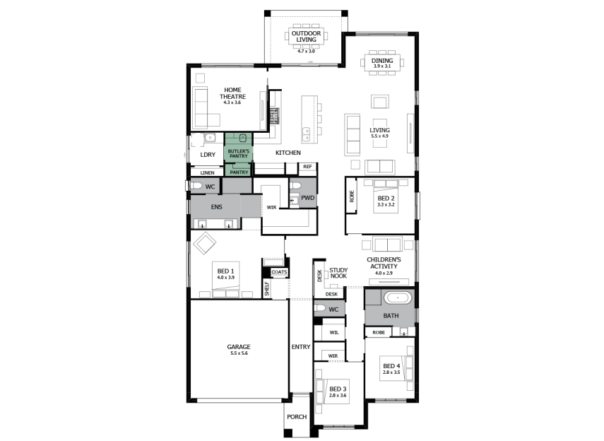 oasis-31-single-storey-house-design-option-4-LHS
