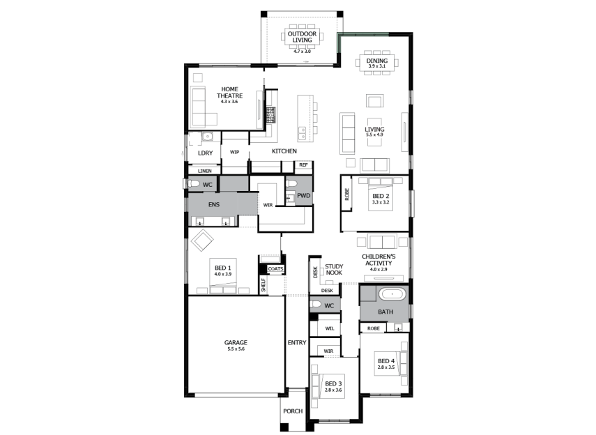 oasis-31-single-storey-house-design-option-6-LHS
