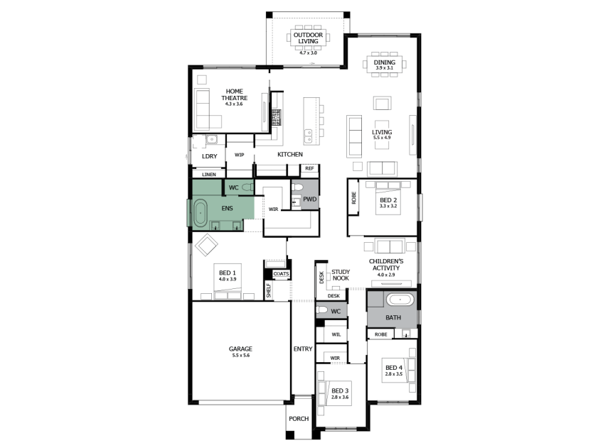 oasis-31-single-storey-house-design-option-7-LHS