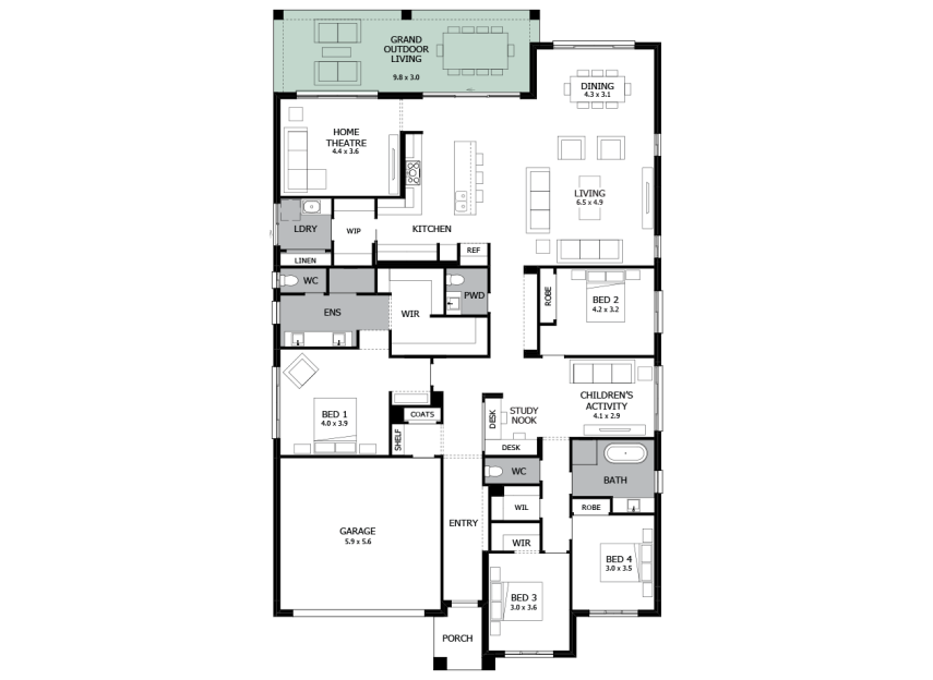 oasis-33-single-storey-house-plan-option-01-lhs