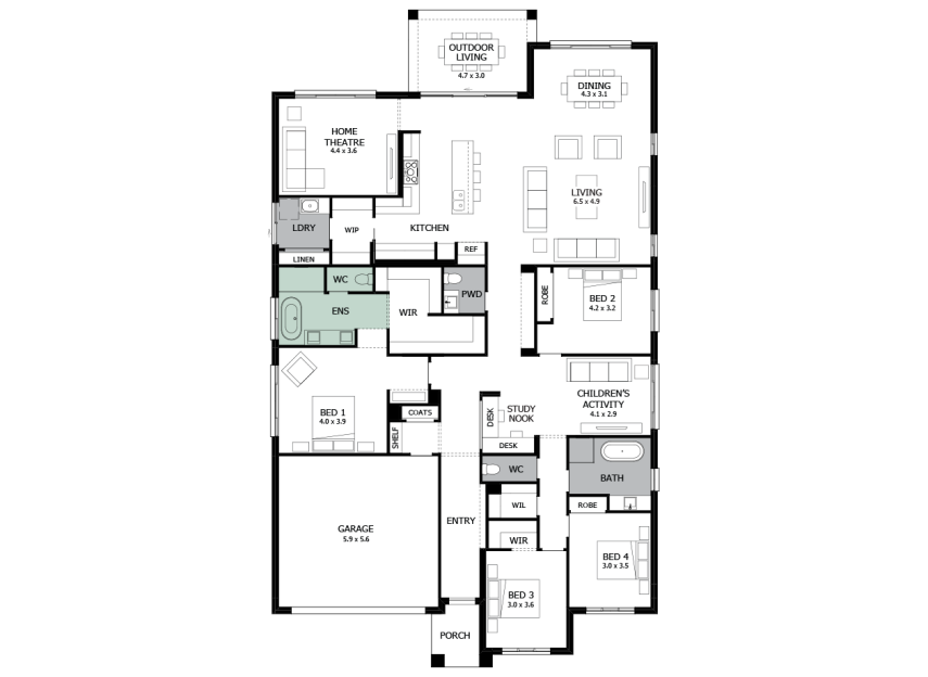 oasis-33-single-storey-house-plan-option-07-lhs