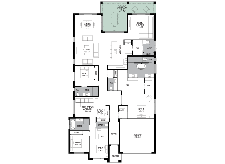 oasis-37-single-storey-house-standard-plan-option-1-rhs