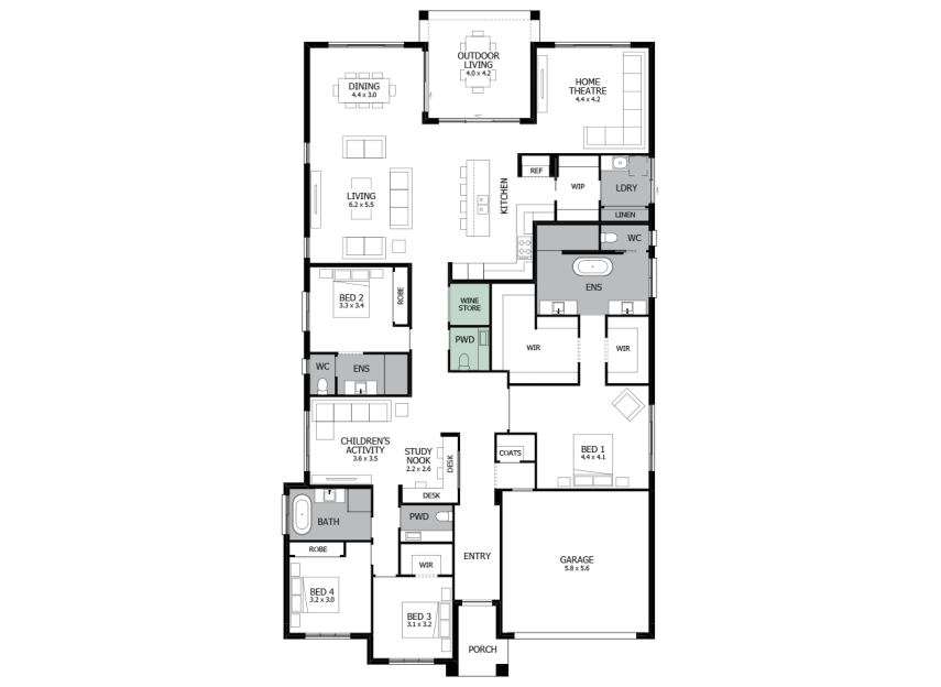 oasis-37-single-storey-house-standard-plan-option-5-rhs