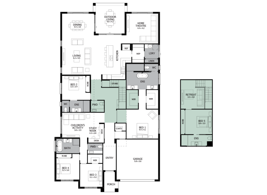 oasis-37-single-storey-house-standard-plan-option-6-rhs