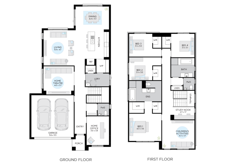 coastline-31-double-storey-house-plan-option3-LHS