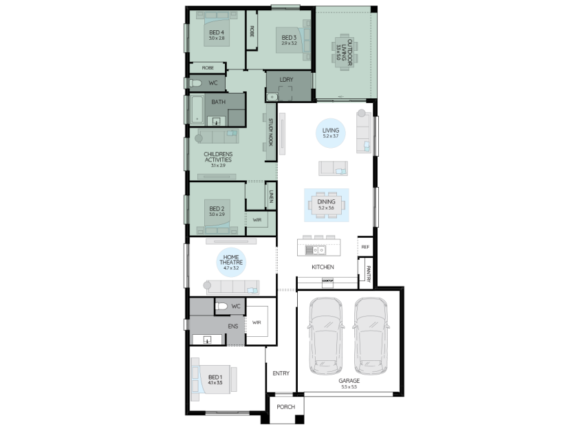 Calypso-25-single-storey-motion-house-plan-option-1-RHS