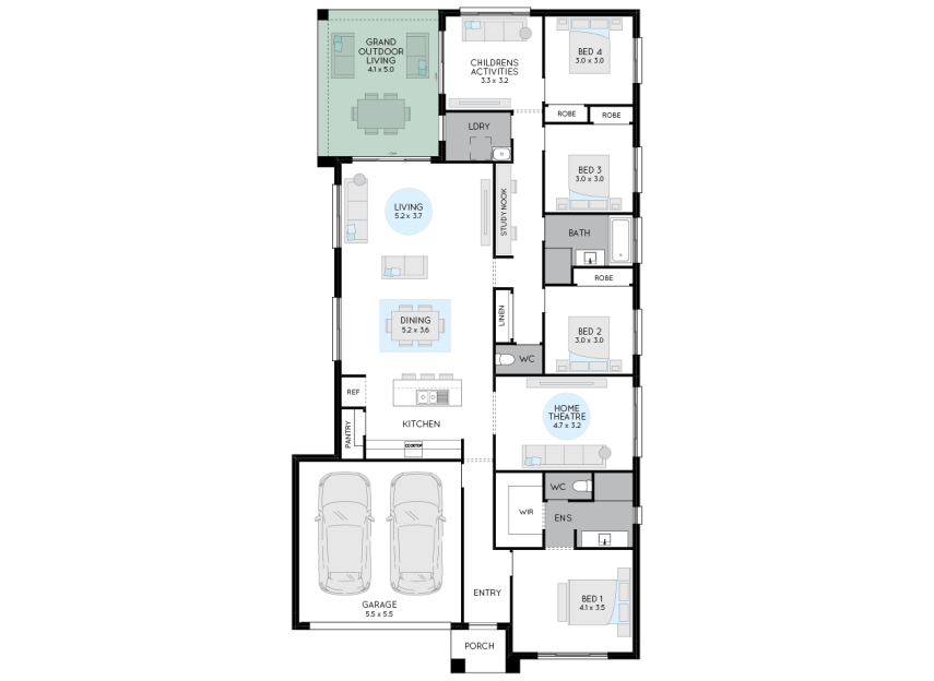 Calypso-25-single-storey-motion-house-plan-option-2-LHS