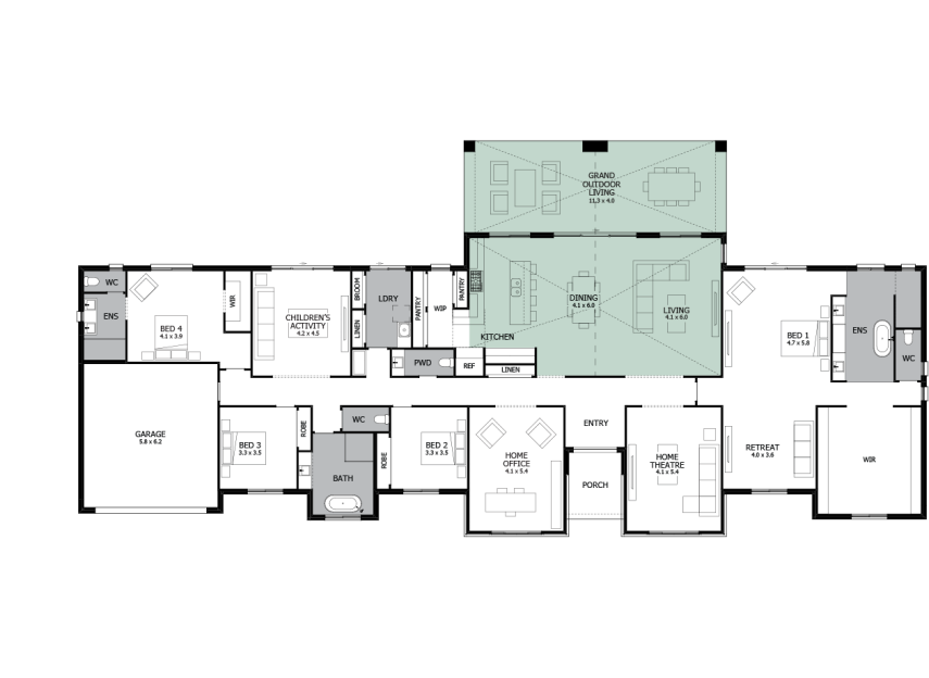 barrington-46-acreage-house-plan-option-11-lhs