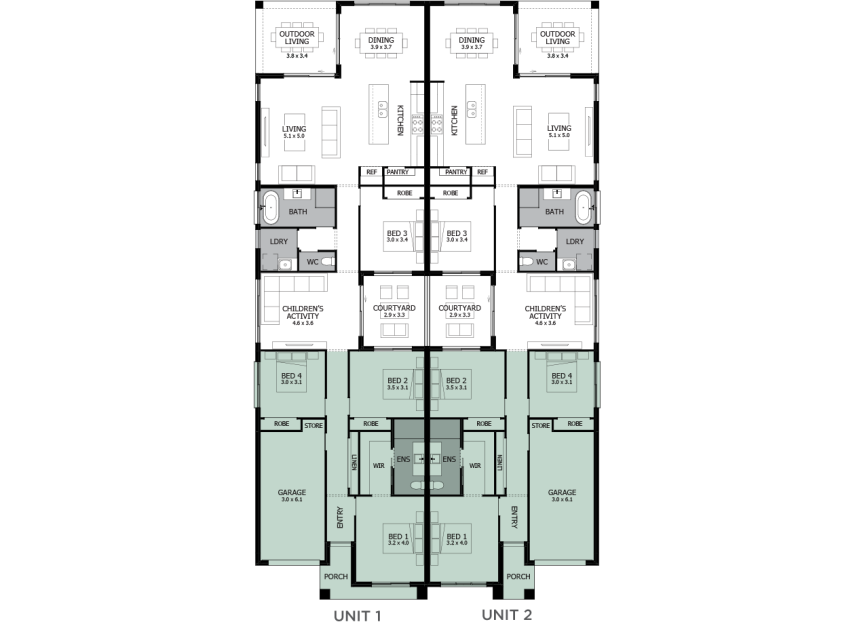 seattle-duplex-house-plan-option-1-LHS