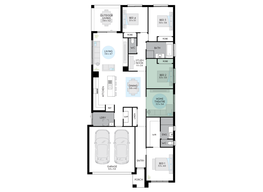 tempo-23-single-storey-house-plan-option-4-LHS