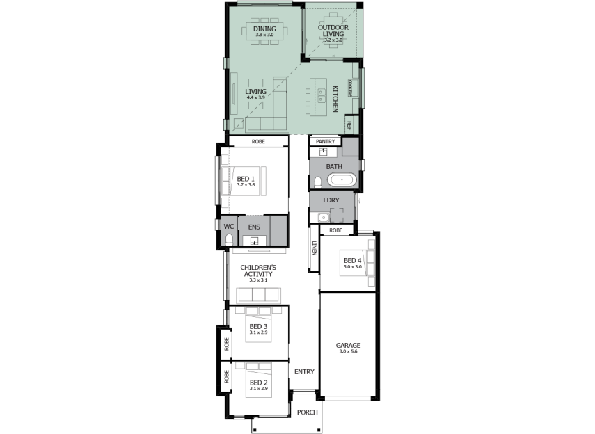 liberty-two-single-storey-house-plan-option-4-rhs
