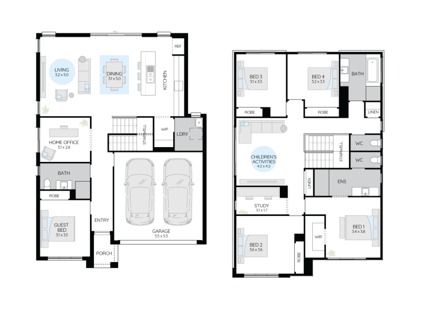 aura-28-double-storey-house-design-standard-RHS