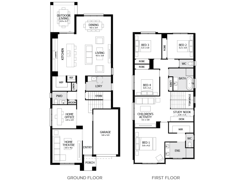 enmore-29-double-storey-house-design-standard-RHS