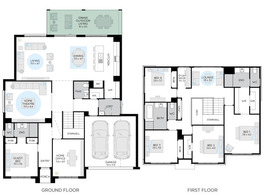 bayside-35-double-storey-house-plan-option-2-RHS