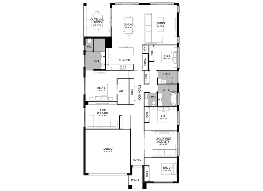emerald-28-single-storey-house-plan-option-3-LHS