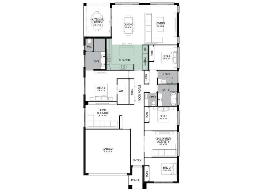emerald-28-single-storey-house-plan-option-4-LHS