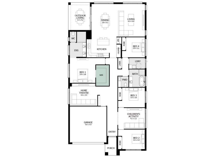 emerald-28-single-storey-house-plan-option-5-LHS