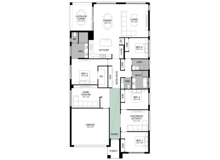 emerald-28-single-storey-house-plan-option-6-LHS