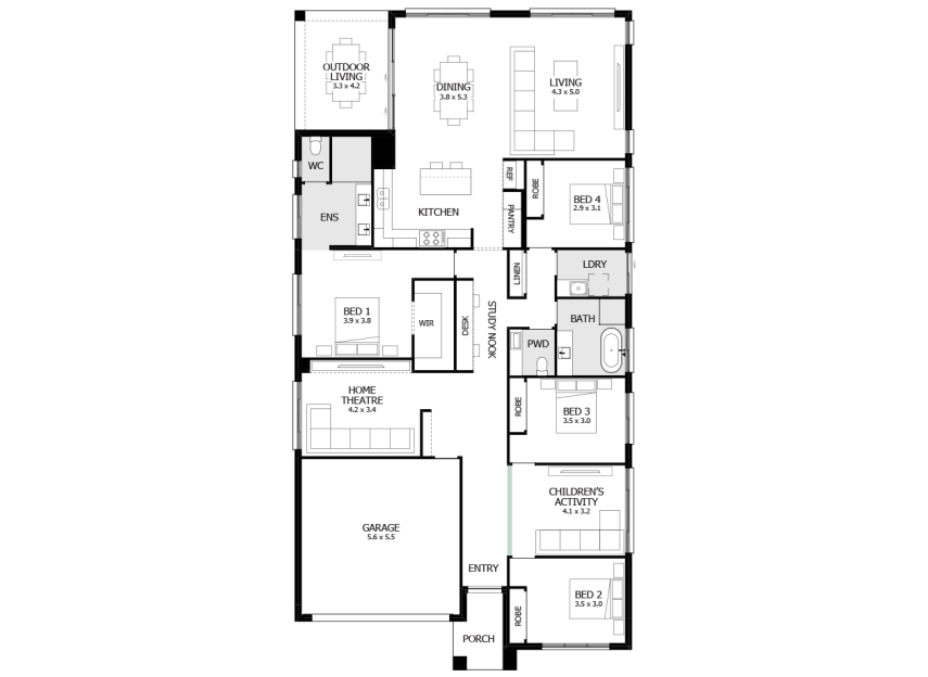 emerald-28-single-storey-house-plan-option-7-LHS