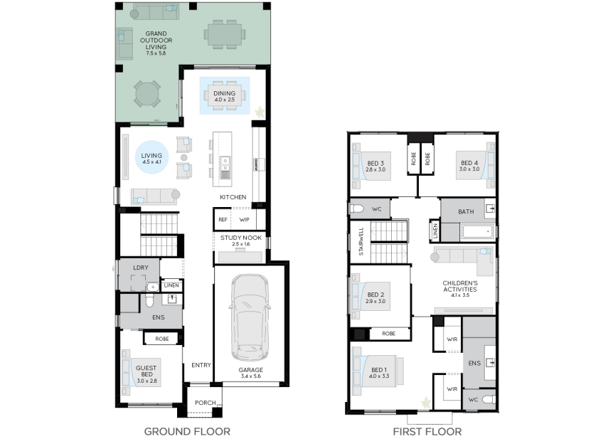 collaroy-double-storey-house-design-option-2-rhs