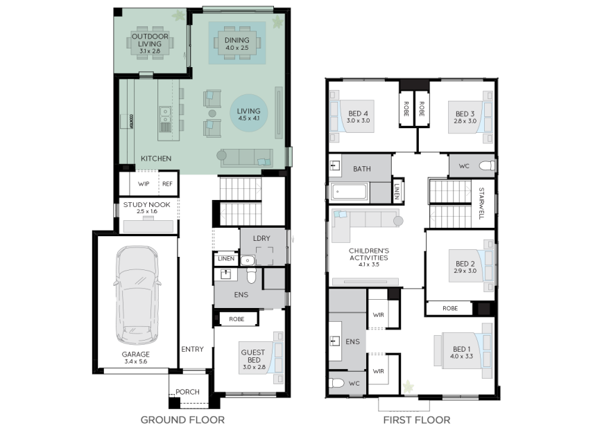 collaroy-double-storey-house-design-option-5-lhs
