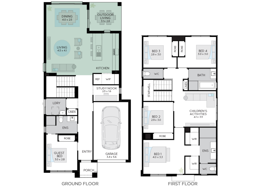 collaroy-double-storey-house-design-option-5-rhs