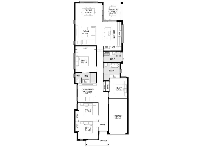 liberty-20-one-single-storey-house-plan-ON-DISPLAY-COBBITTY-RHS