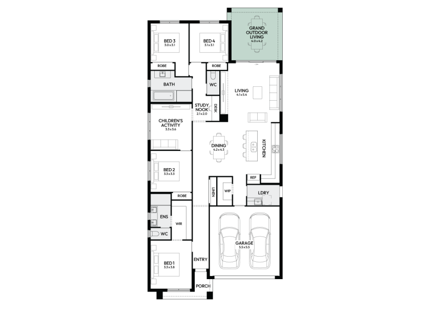 Rhapsody-24-single-storey-home-design-floor-plan-GRAND-OUTDOOR-LIVING-RHS