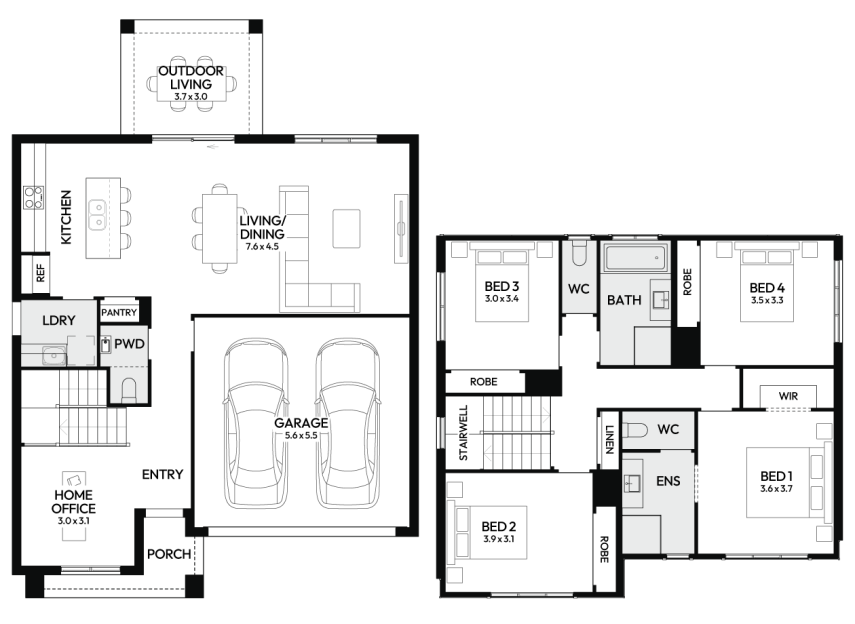 zephyr-24-double-storey-home-design-floorplan-standard-RHS.png