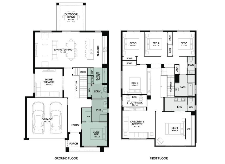 Enigma-37-double-storey-home-design-floorplan-option-7-LHS