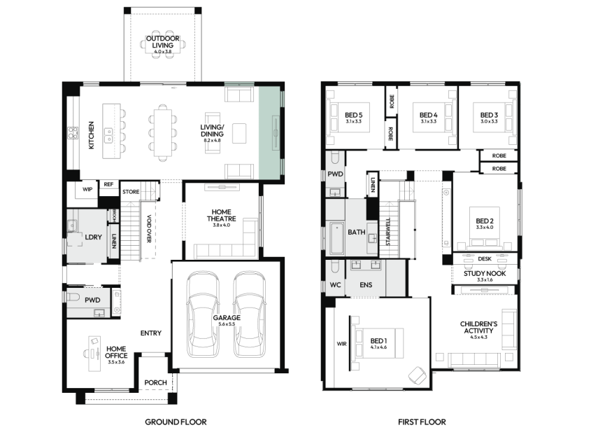 Enigma-37-double-storey-home-design-floorplan-option-9-RHS