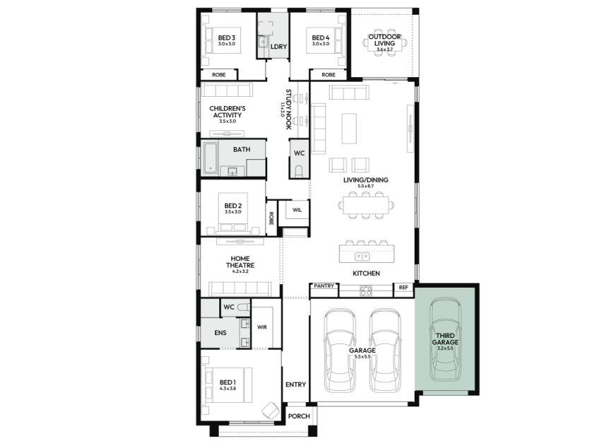 conga-28-single-storey-home-design-floorplan-option-3-RHS