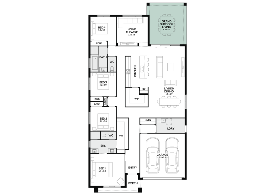 newport-28-one-single-storey-home-design-floorplan-option-10-RHS