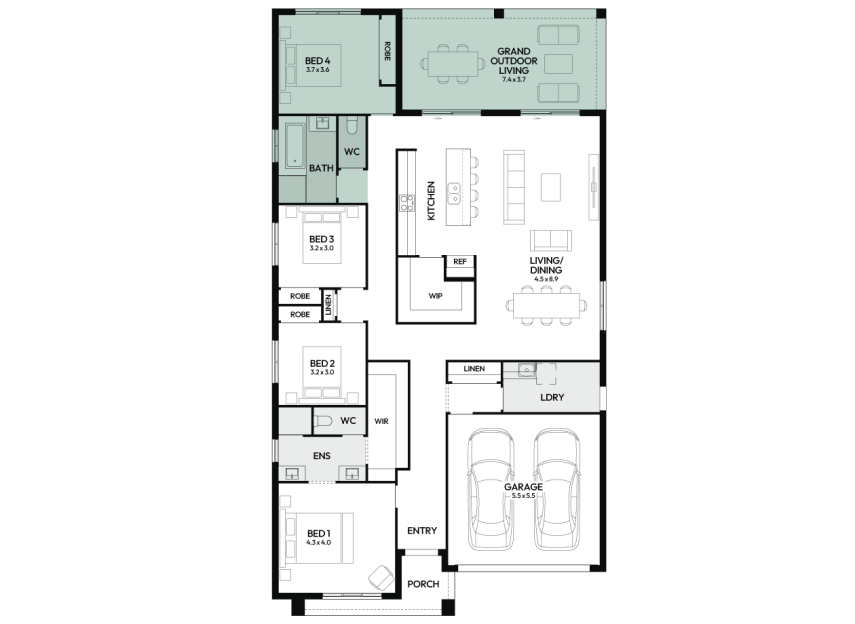 newport-28-one-single-storey-home-design-floorplan-option-11-RHS