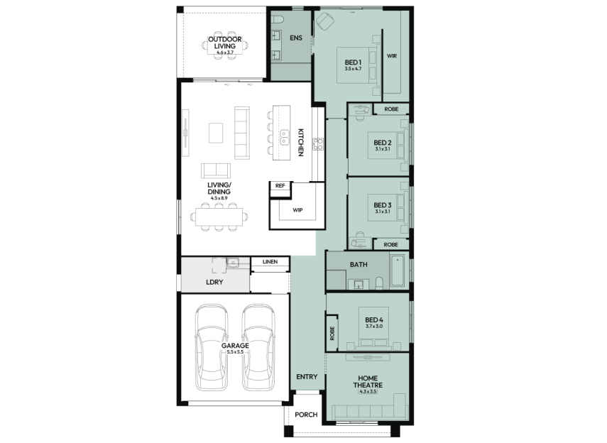 newport-28-one-single-storey-home-design-floorplan-option-14-LHS
