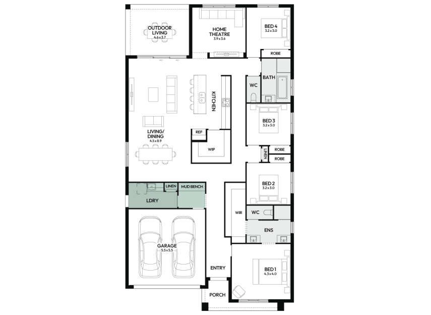 newport-28-one-single-storey-home-design-floorplan-option-2-LHS